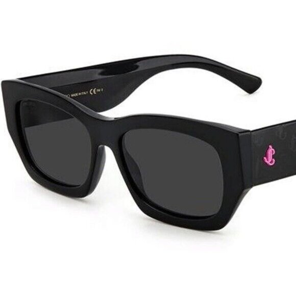 NWT Jimmy Choo Black Sunglasses - Picture 1 of 6